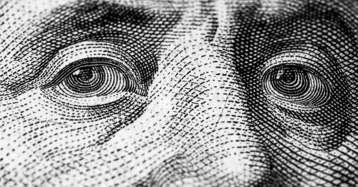 dollar bill zoomed in - finance and economy news