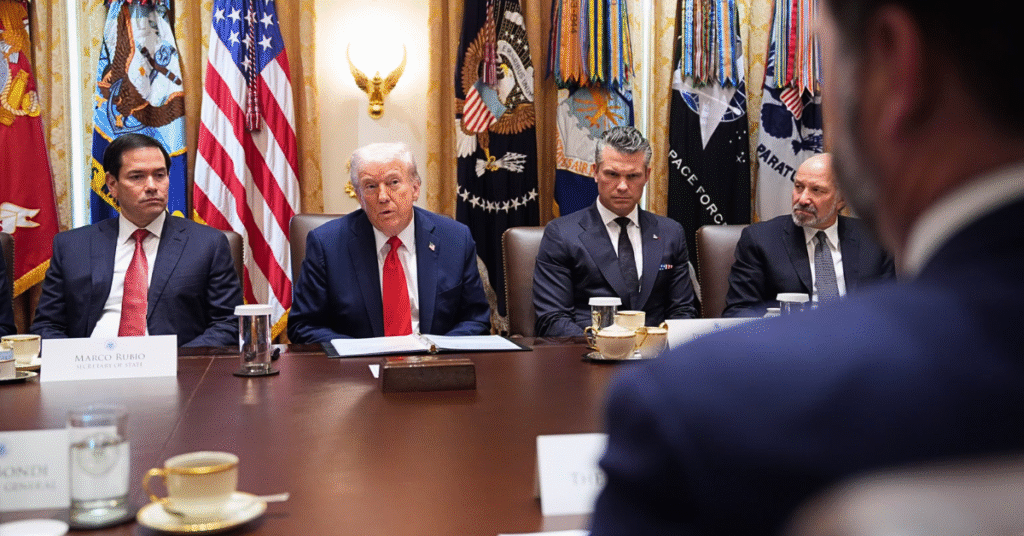 Donald Trump is hailed as Colossus amid the middle east peace deal