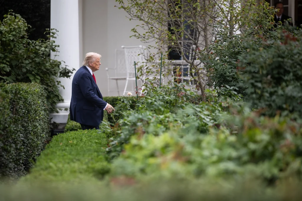 Donald Trump Rose Garden