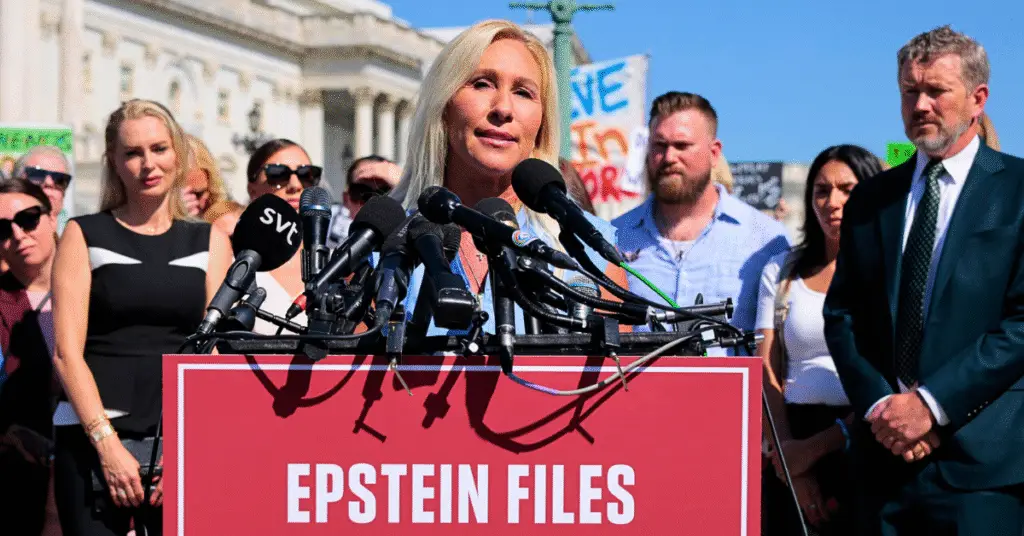 Epstein Files news - Marjorie Taylor Greene Bipartisan push