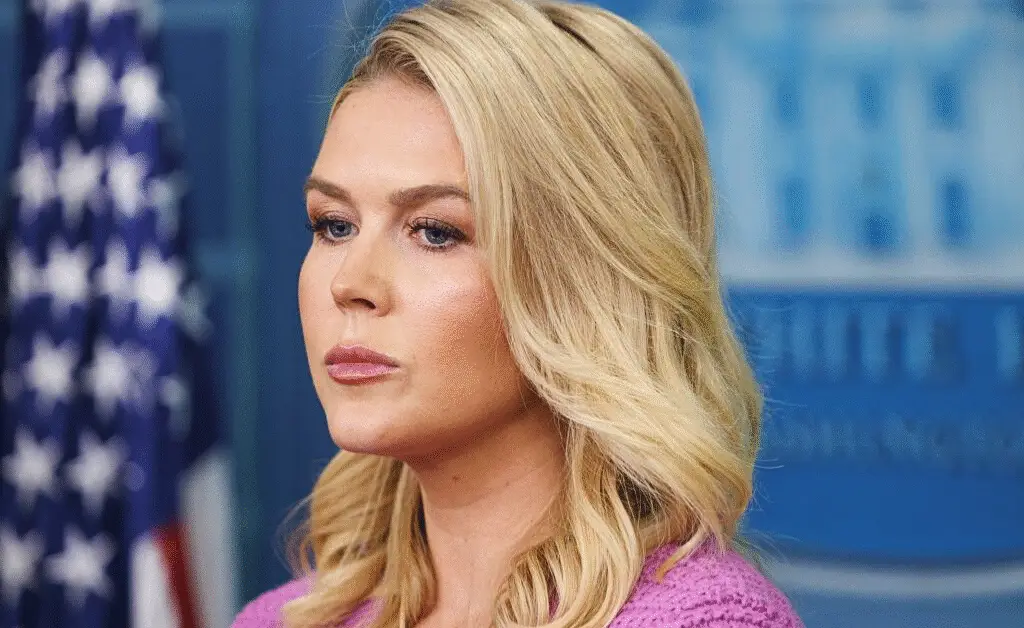 Press Secretary Karoline Leavitt speaks on federal layoffs amid the government shutdown