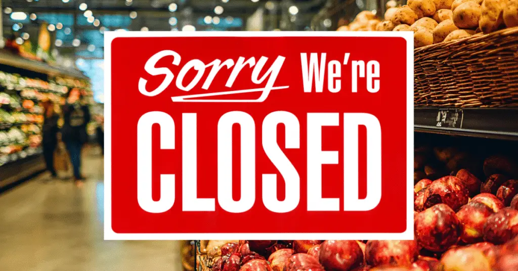 Grocery Chain Store Closures, news and updates