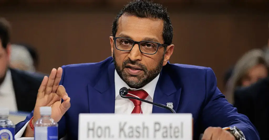 Kash Patel says there is no evidence Jeffrey Epstein trafficked young women to others.