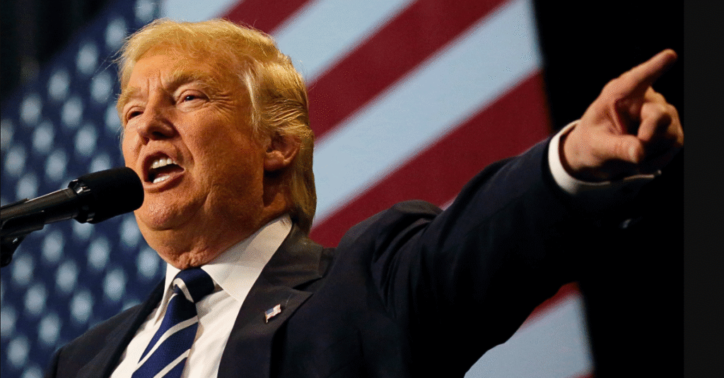 President Donald Trump wants to eliminate Democrat agencies and ideologies