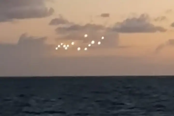 UFO sightings US coastline