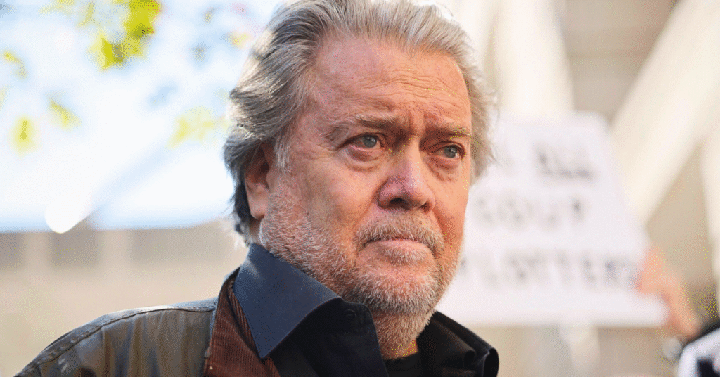 Bannon is now warning Republicans will face prison if Democrats keep winning