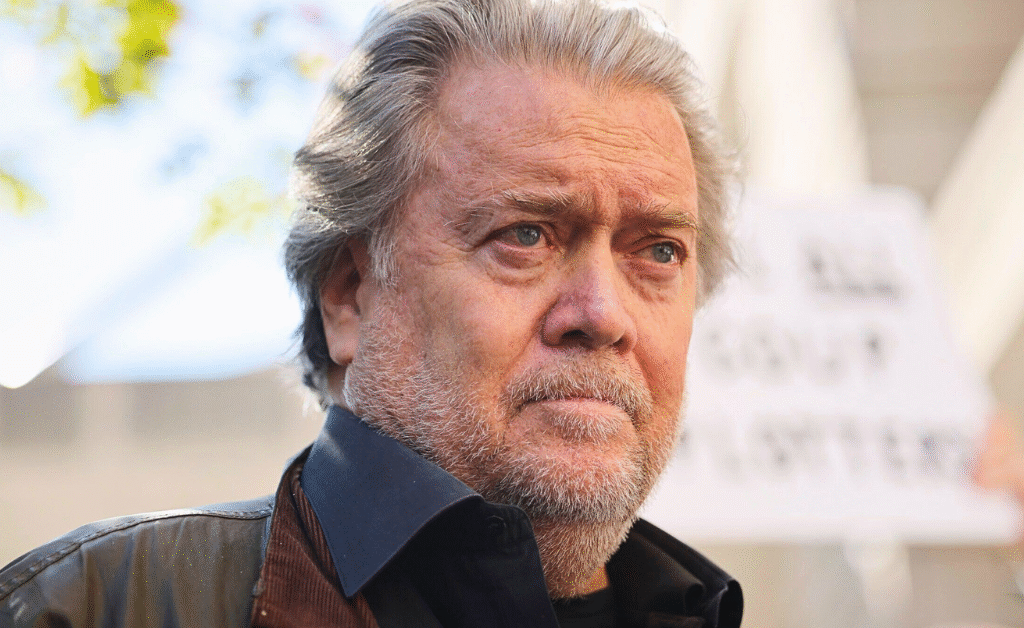 Bannon is now warning Republicans will face prison if Democrats keep winning