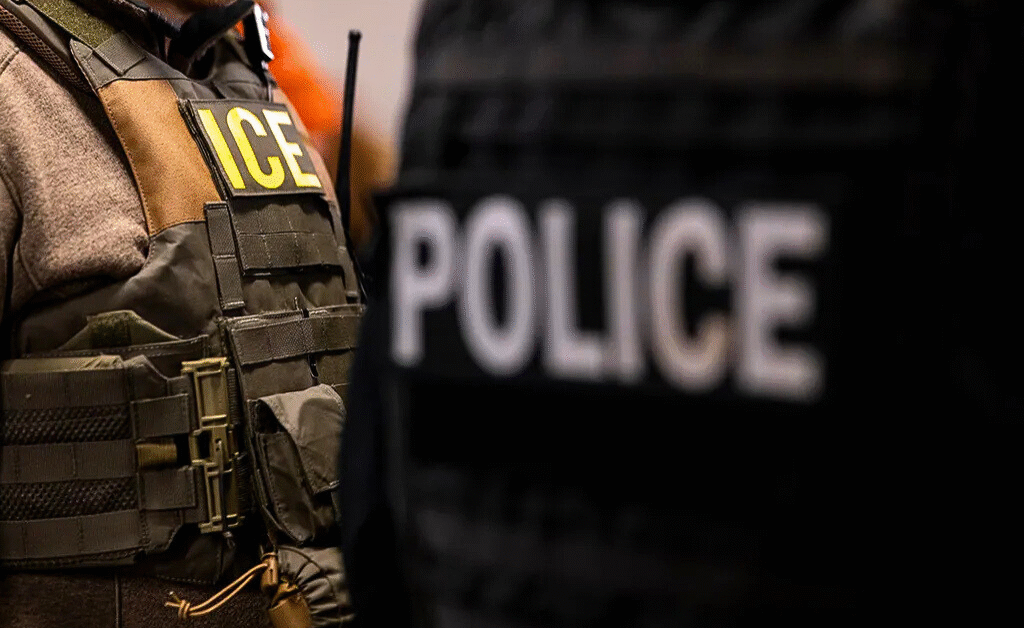 ICE agent arrested for taking gun out on 17-year-old