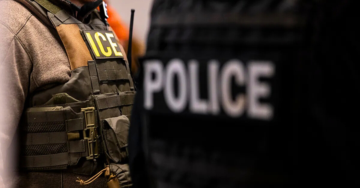 ICE agent arrested for taking gun out on 17-year-old