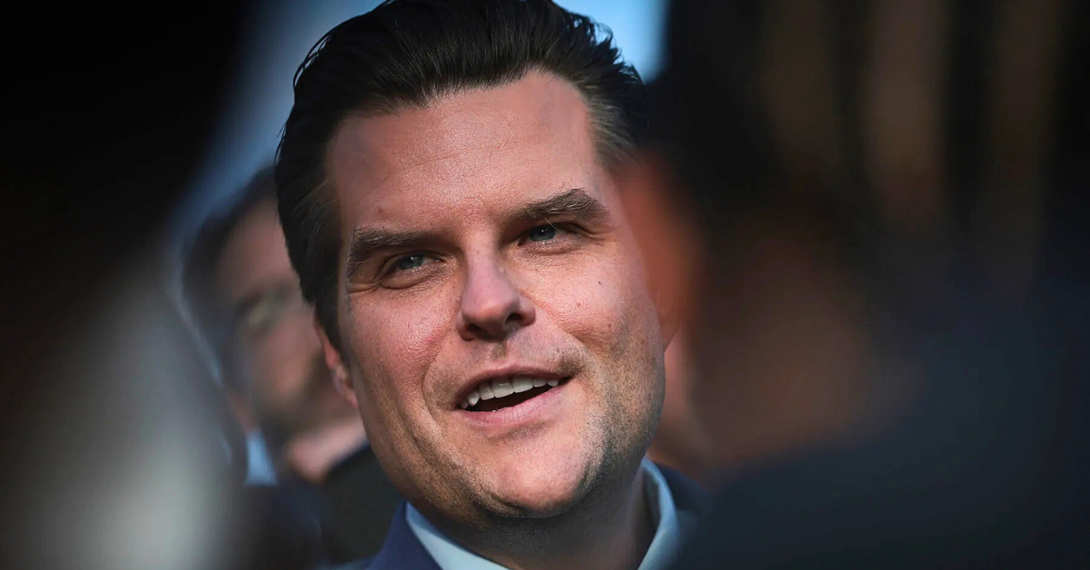 Matt Gaetz teen sex allegations