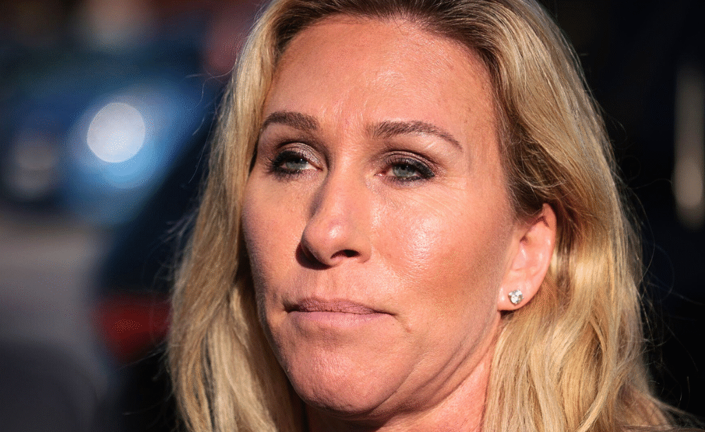 Marjorie Taylor Greene Trump infighting