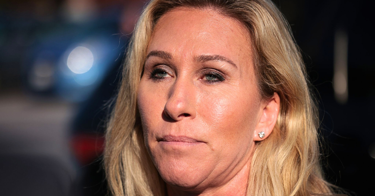 Marjorie Taylor Greene Trump infighting