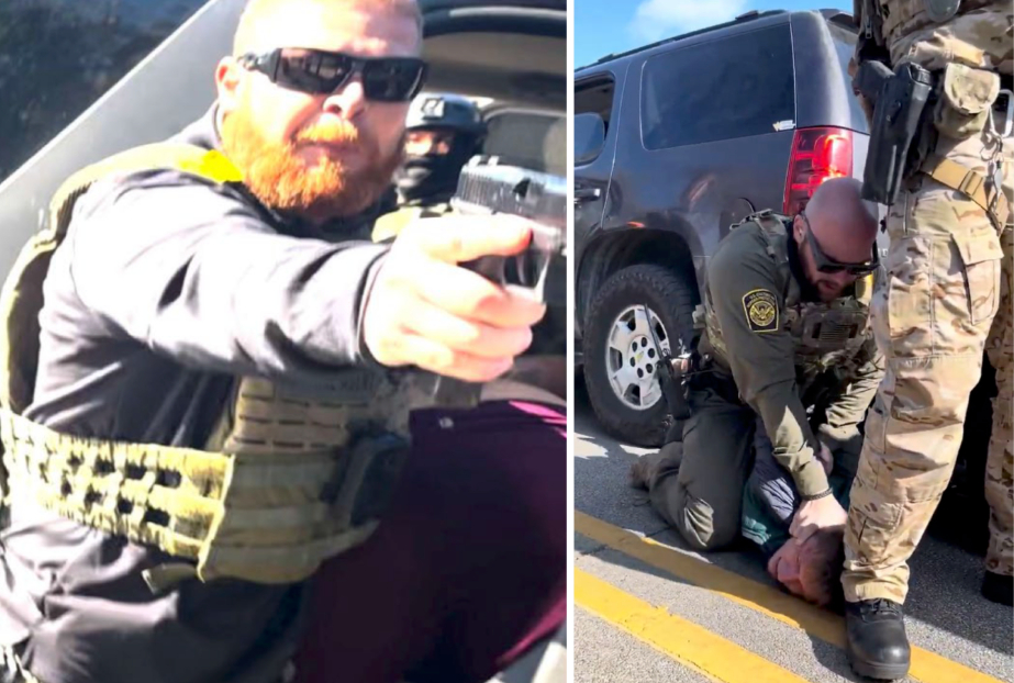 Timothy Donohue border patrol agent online racist