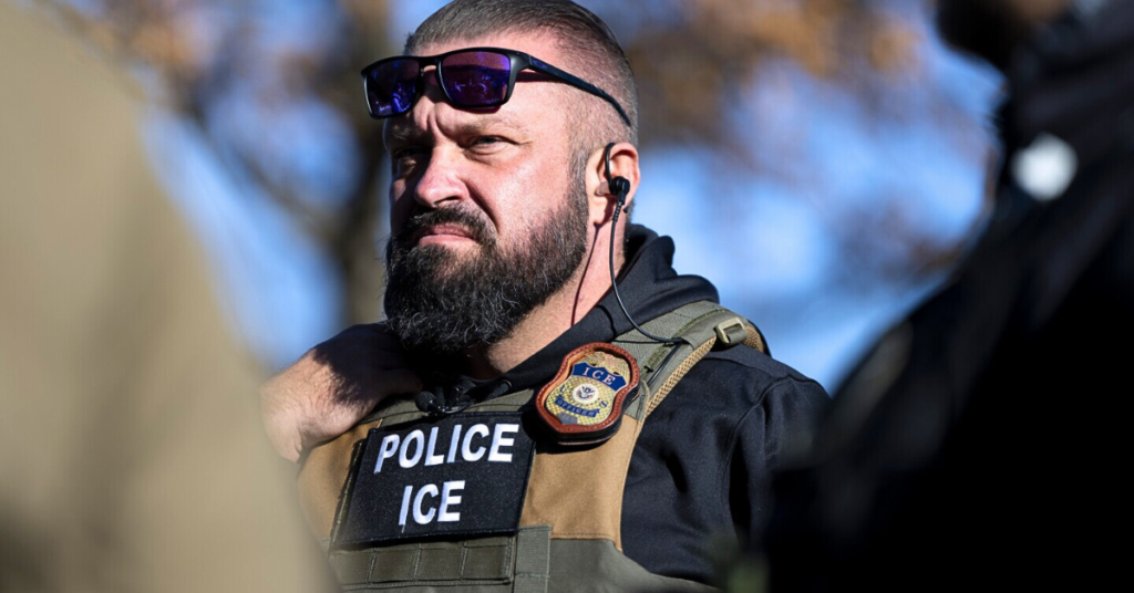 Congresswoman gets caught in ice fire