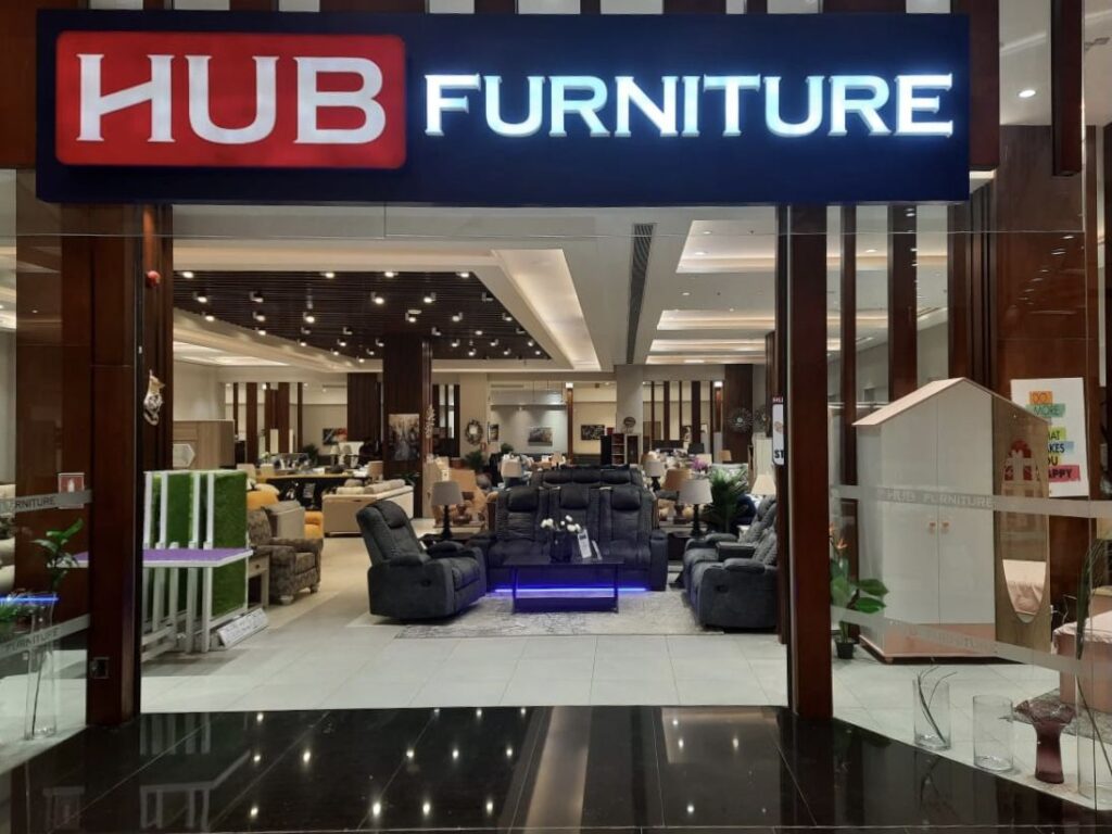 Hub Furniture retail store closure