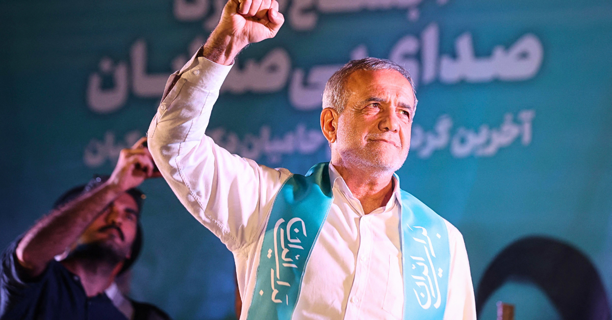 Iran President declares war