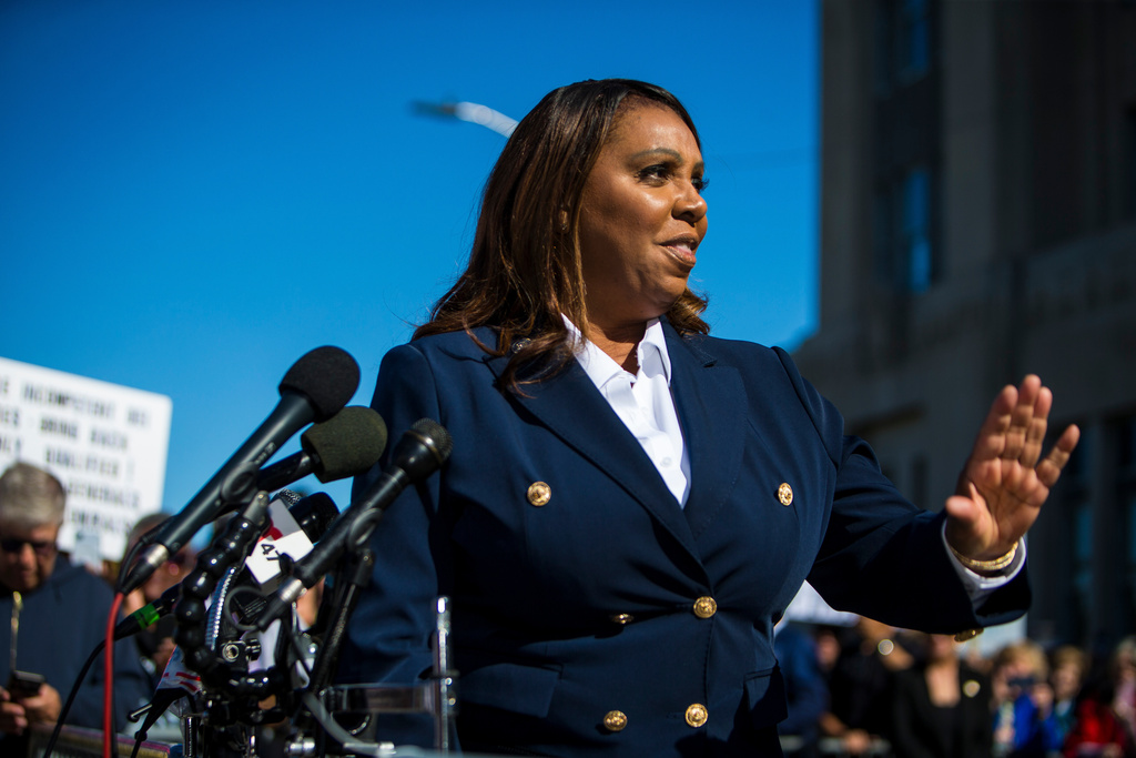 Letitia James Grand Jury News.