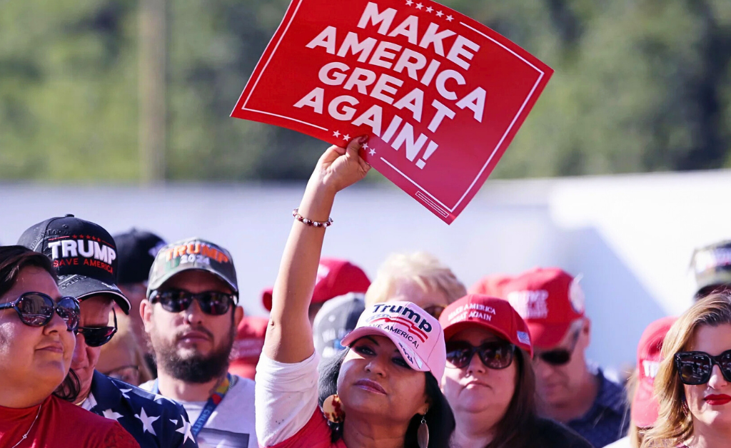 Number of Republicans that identify as MAGA takes a plunge