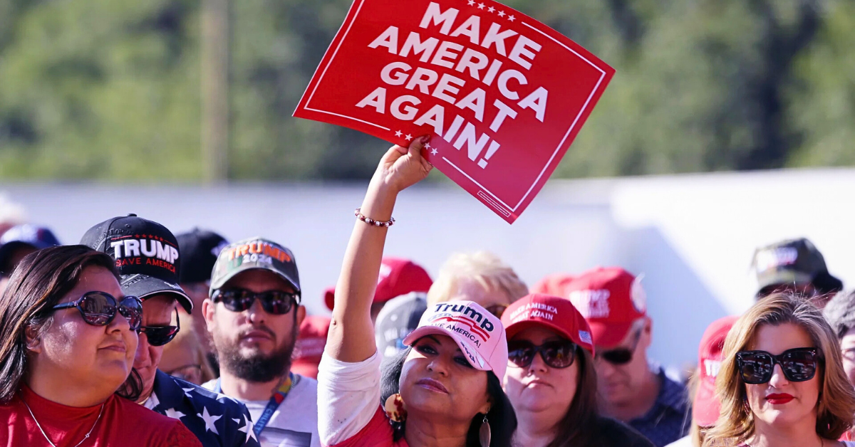 Number of Republicans that identify as MAGA takes a plunge