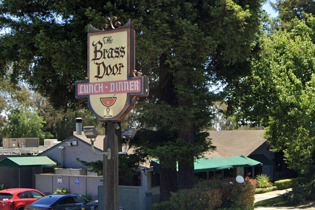 The Brass Door closes in San Ramon, California.